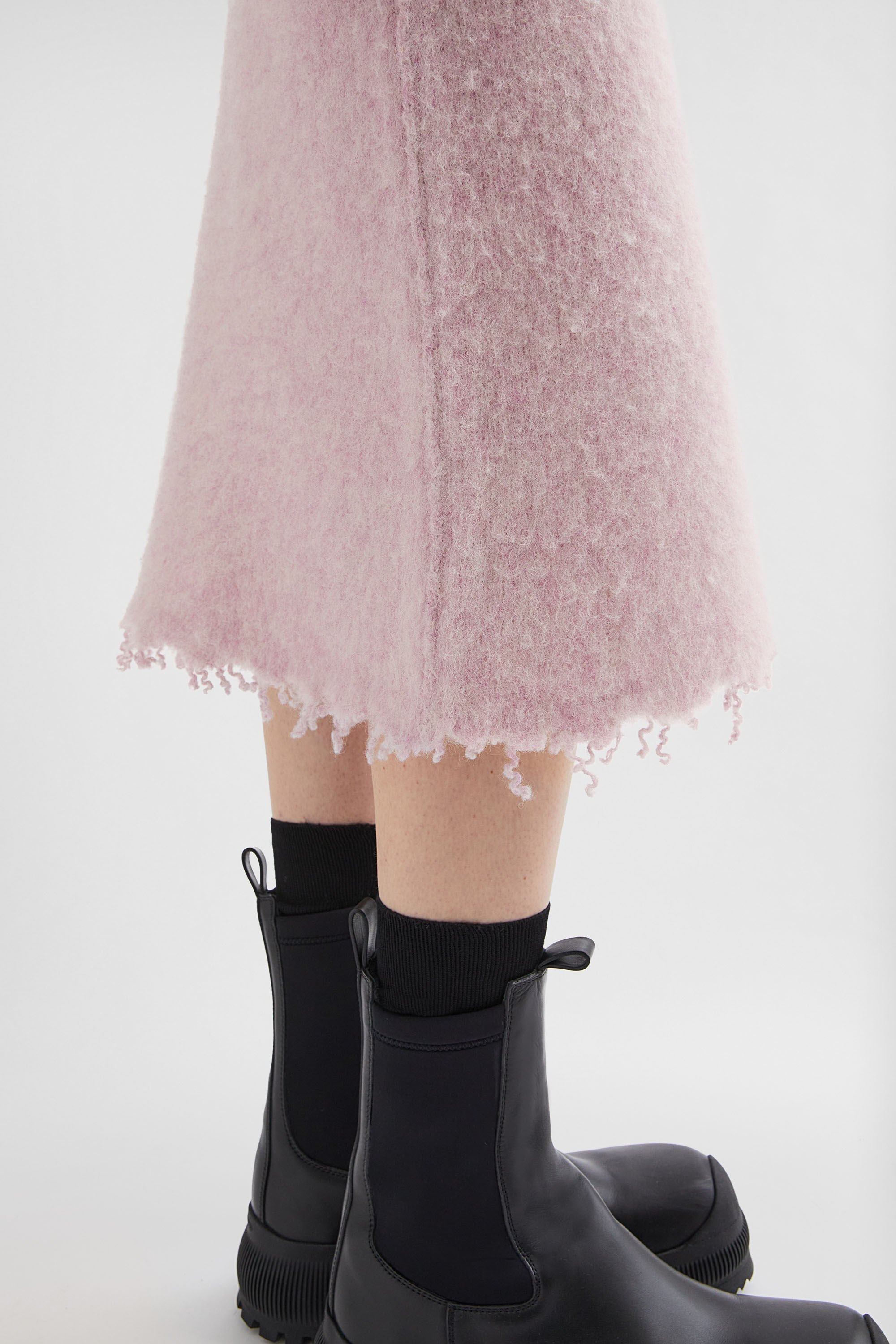 Wool Knit Skirt - 7