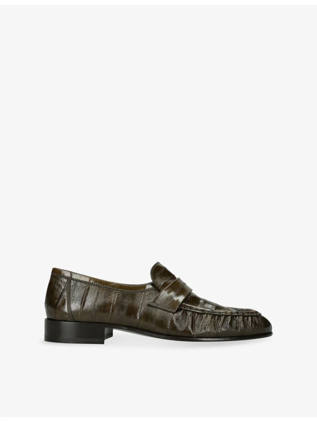 Eel Soft Leather Loafers - 1