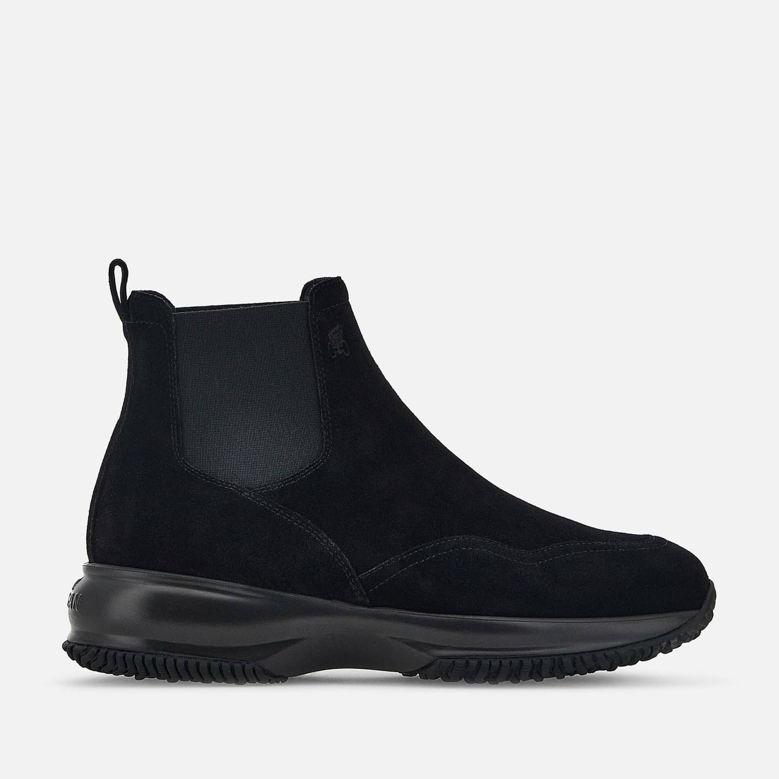ブーツその他 HOGAN Interaction chelsea boots HOGAN CHELSEA BOOTS IN MATT LEATHER Man Black | Mascheroni Store