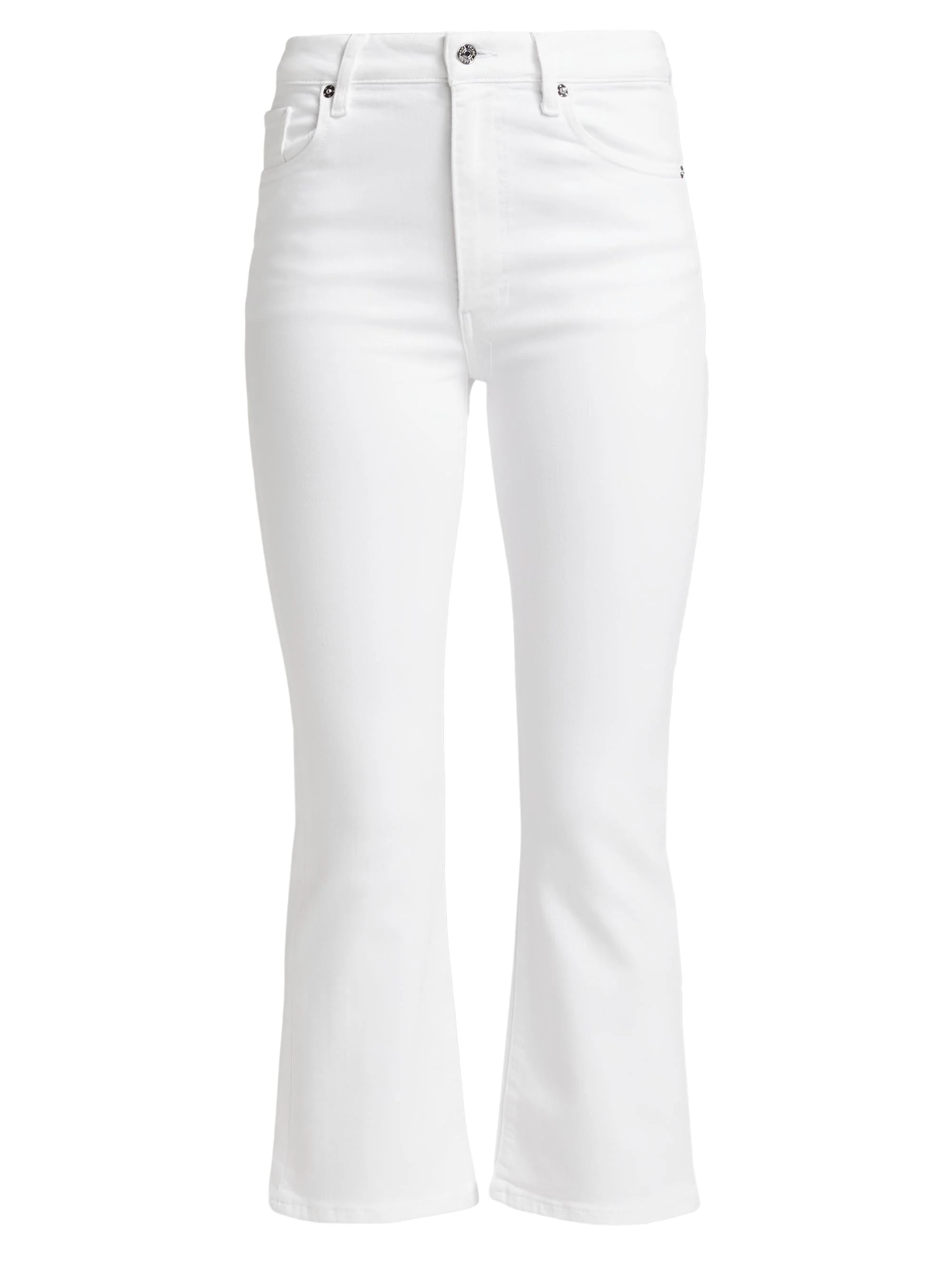 Women's Reboot Crop Mid-Rise Pants - White - 1