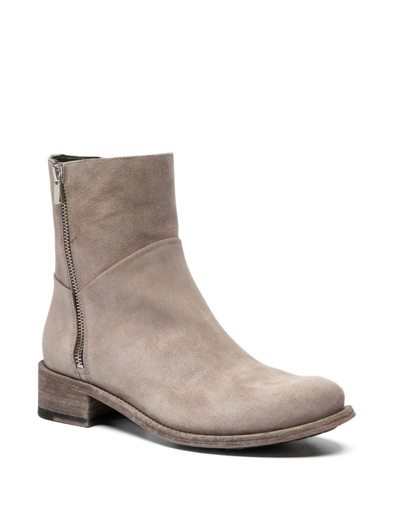 OFFICINE CREATIVE Lison zip suede boots outlook