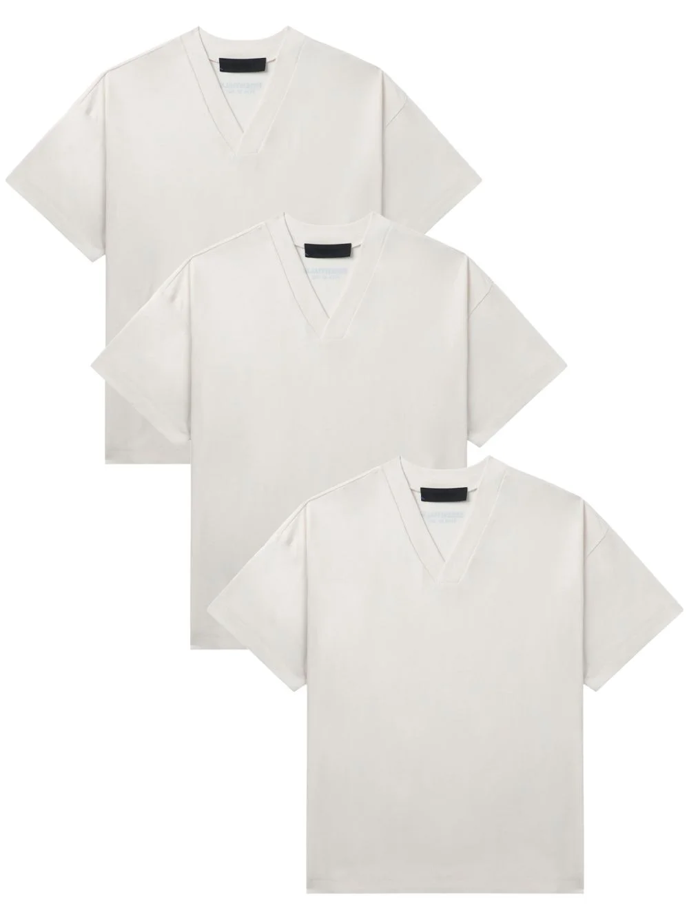 V-neck T-shirt (pack of three) - 1