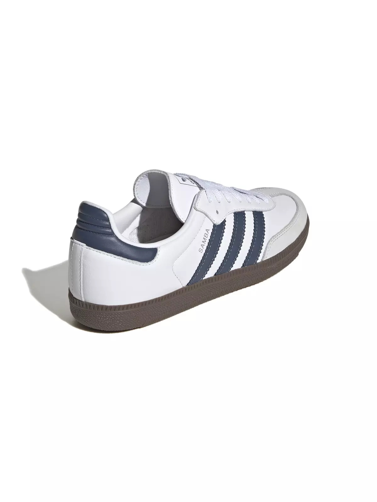 Originals Samba OG "Ftwr White/Preloved Ink/Dash Grey" Women's Shoe - 4