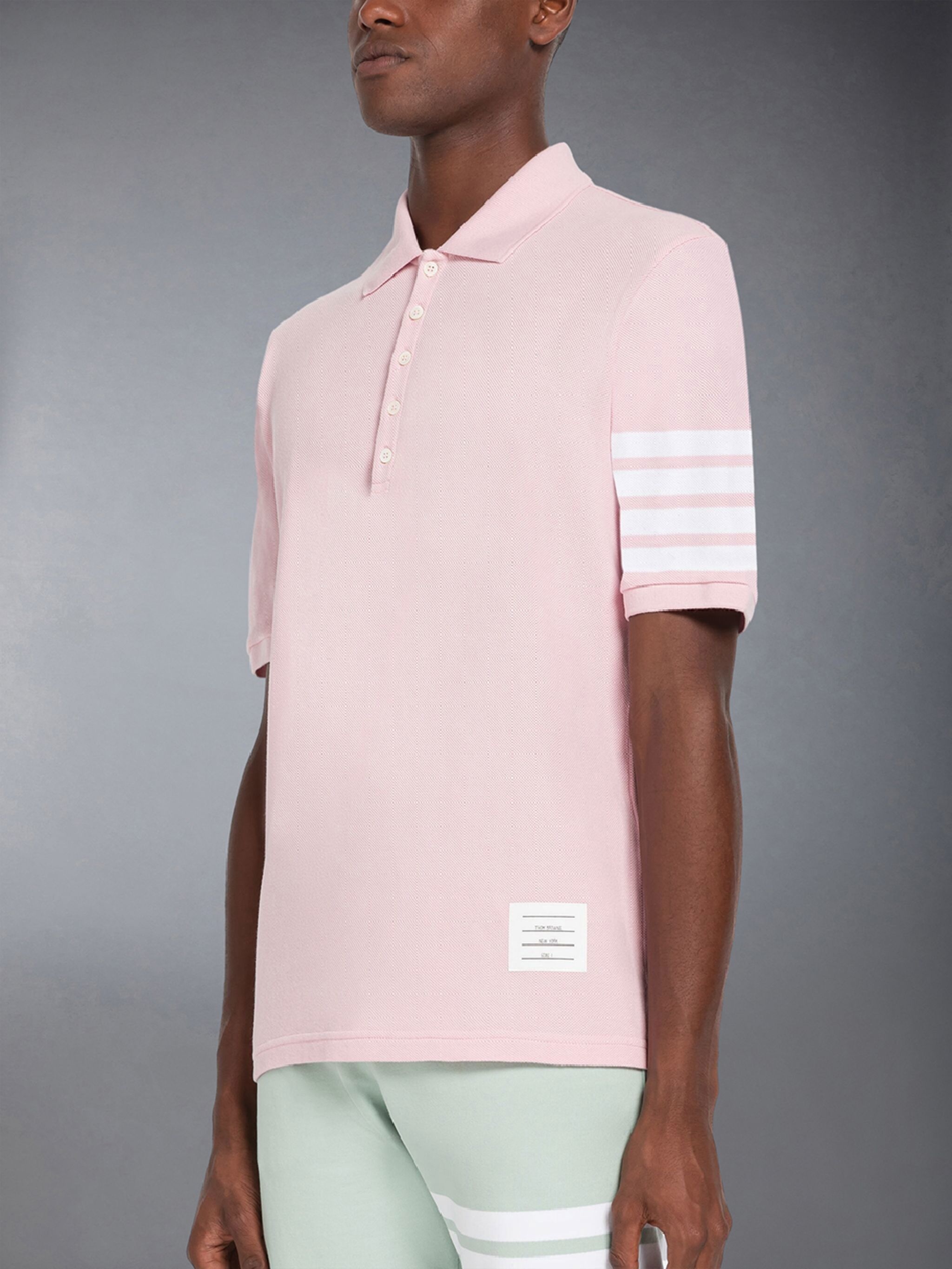 Classic Pique 4-Bar Short Sleeve Polo - 2