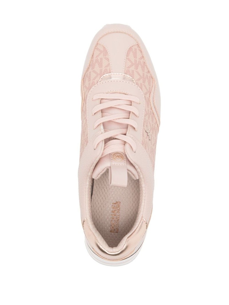 Raina logo-jacquard platform sneakers 4