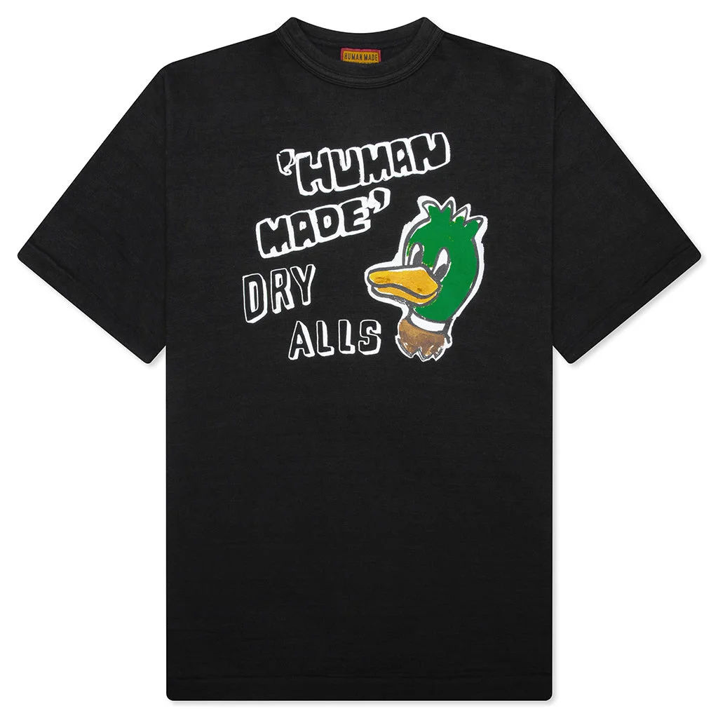 GRAPHIC T-SHIRT #19 - BLACK - 1