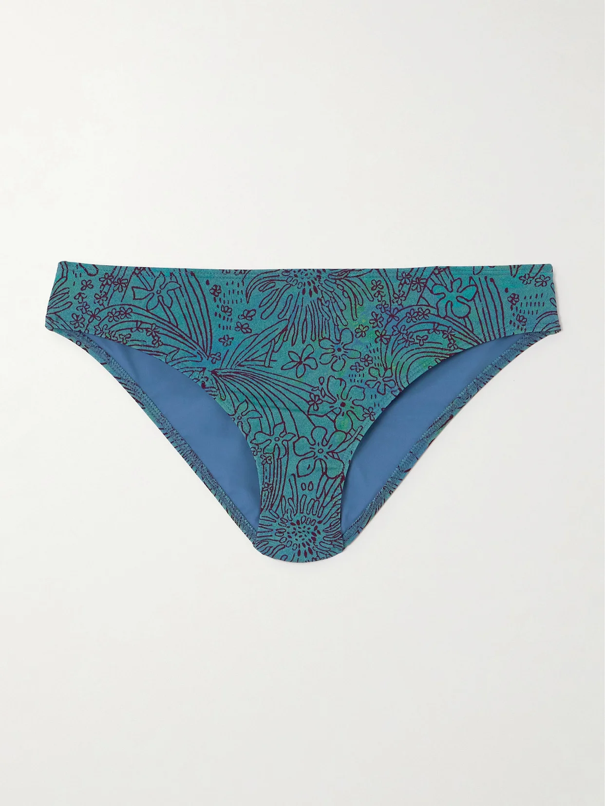 Dani Printed Bikini Briefs - 1
