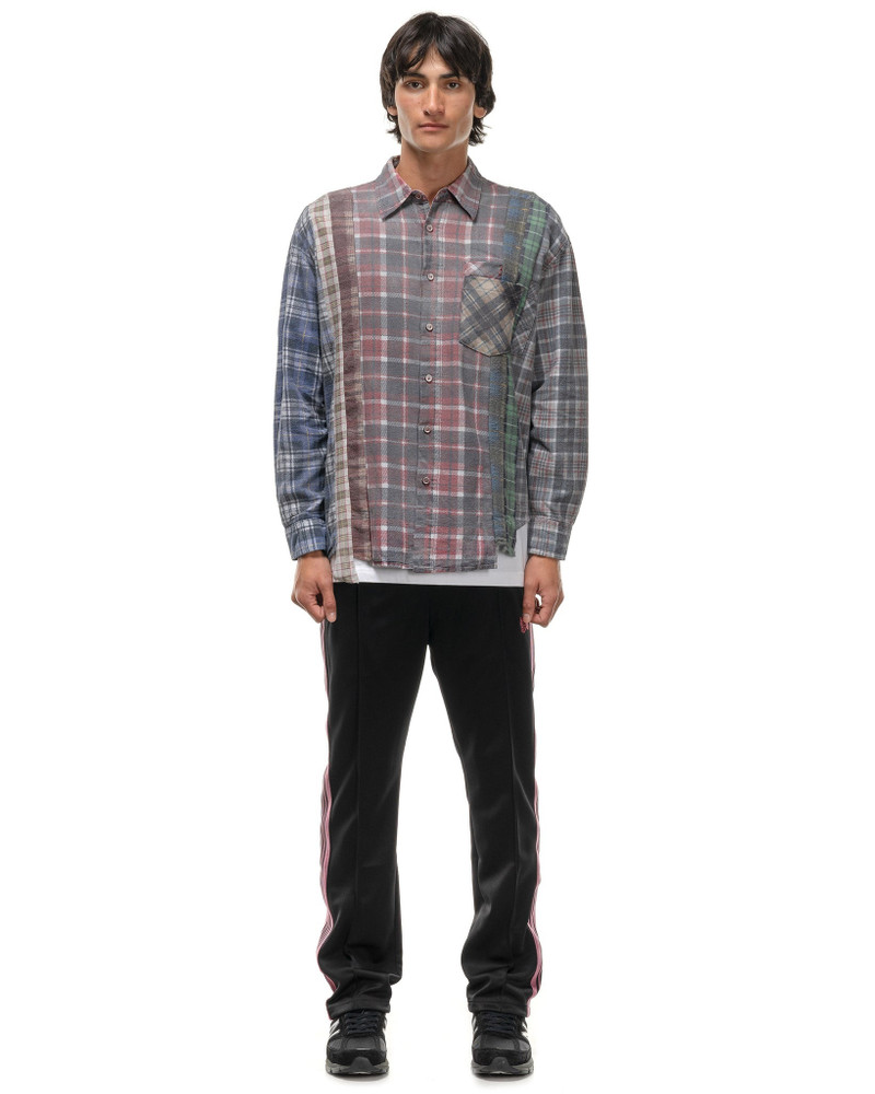 NEEDLES FLANNEL SHIRT -> 7 CUTS SHIRT / REFLECTION ASSORTED outlook