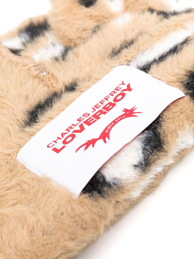 CHARLES JEFFREY LOVERBOY Fluffy Chunky Ears beanie outlook