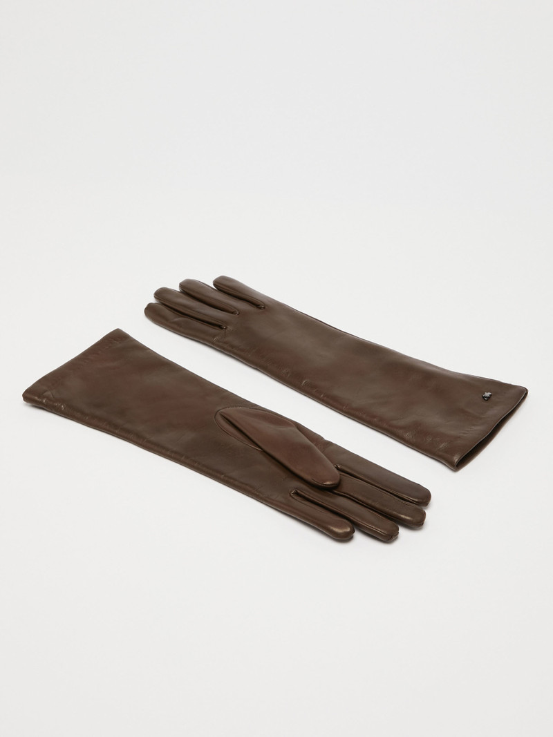 SENAPE Nappa leather gloves 1