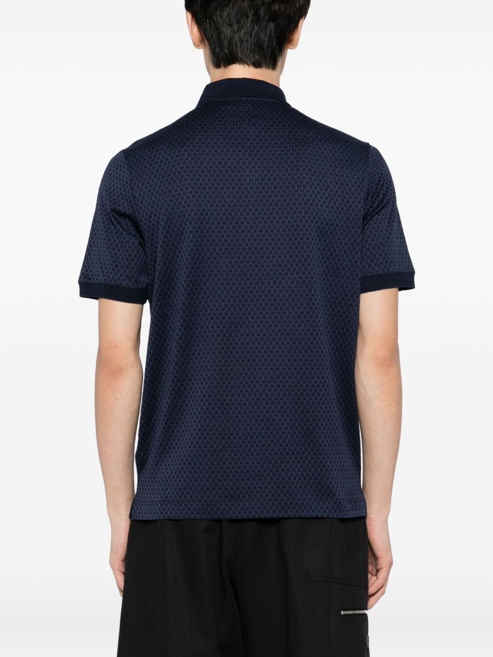 cotton polo shirt - 3