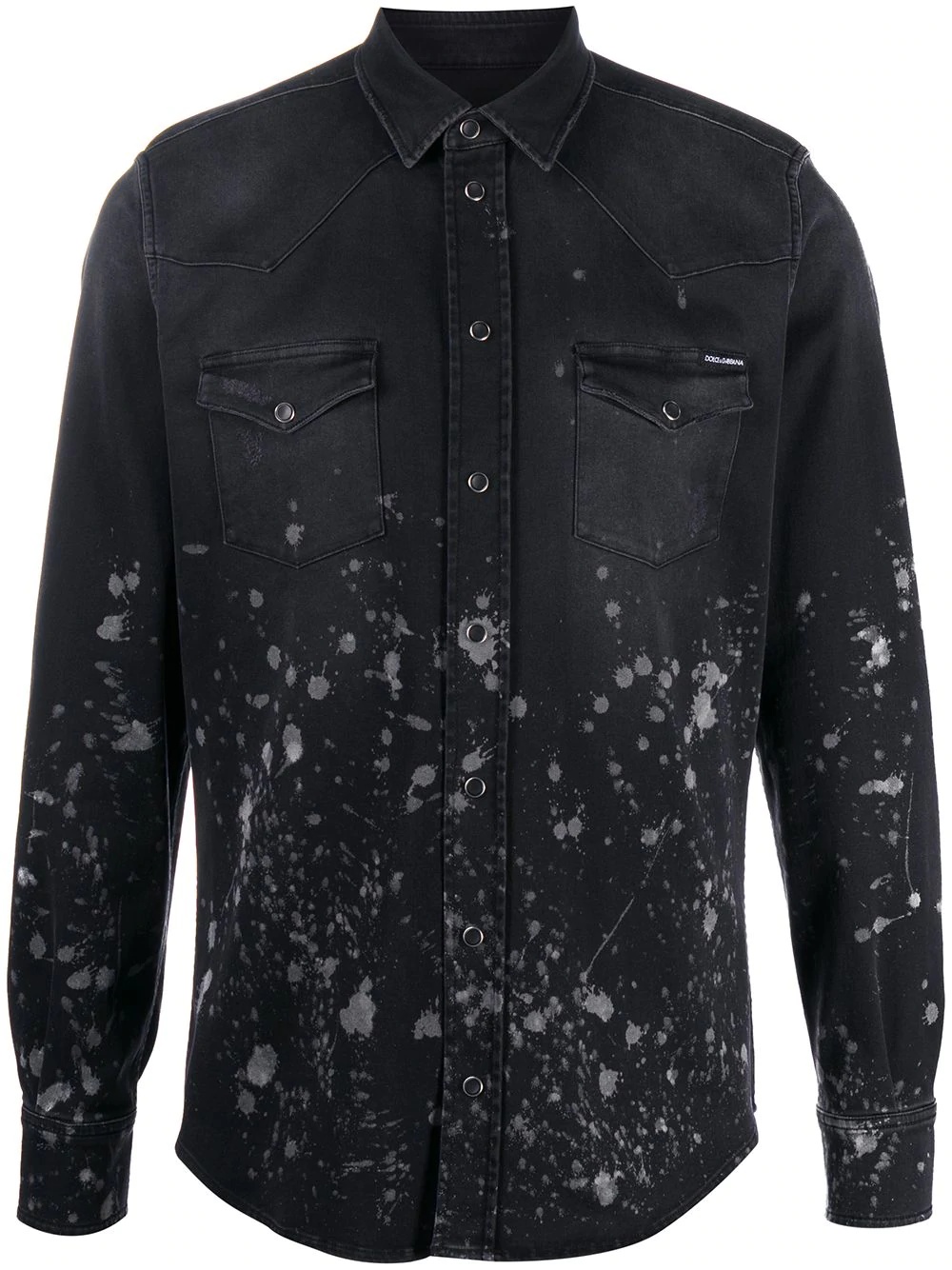 splatter effect shirt - 1