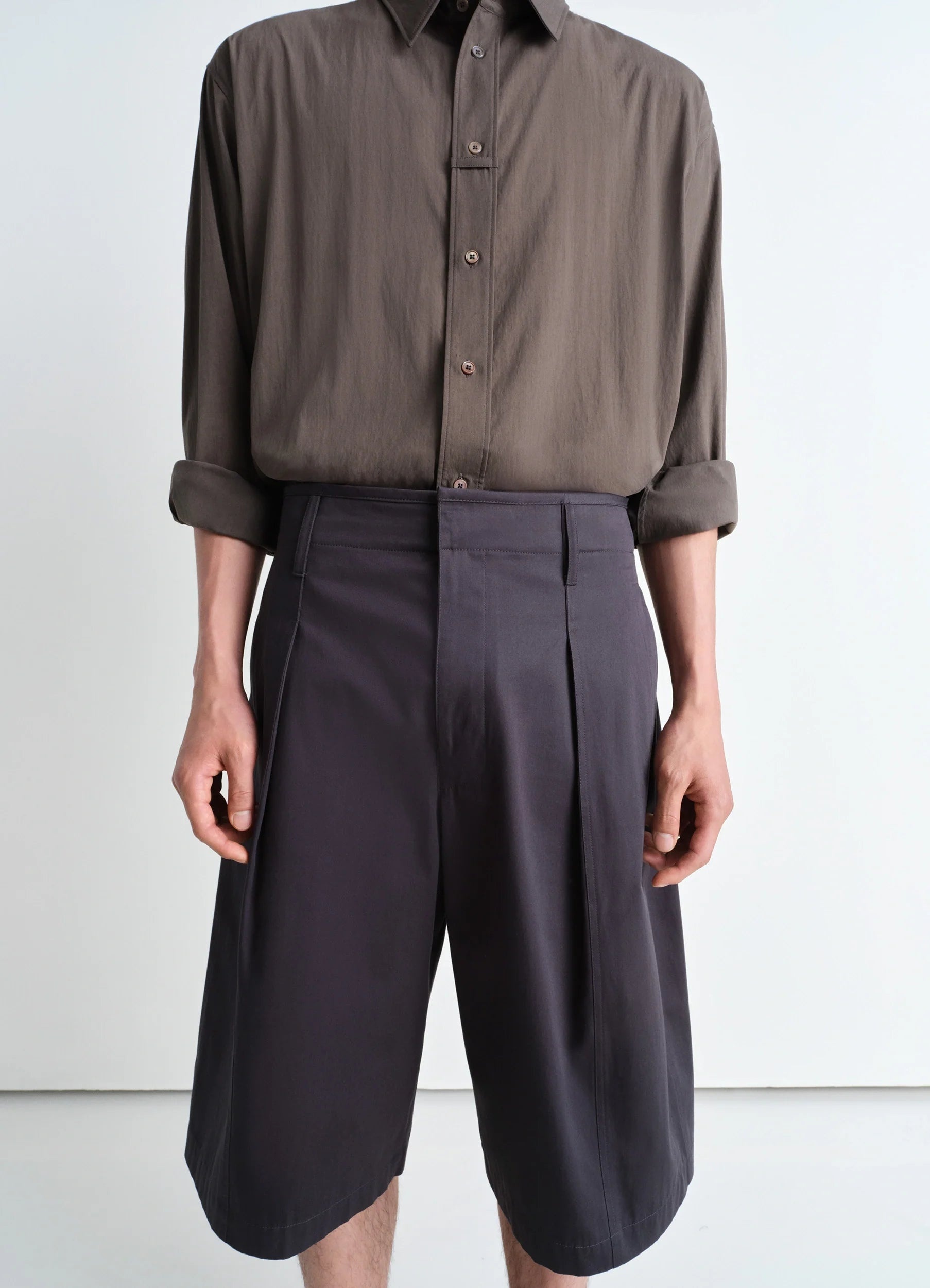 MAXI PLEATED BERMUDA - 3
