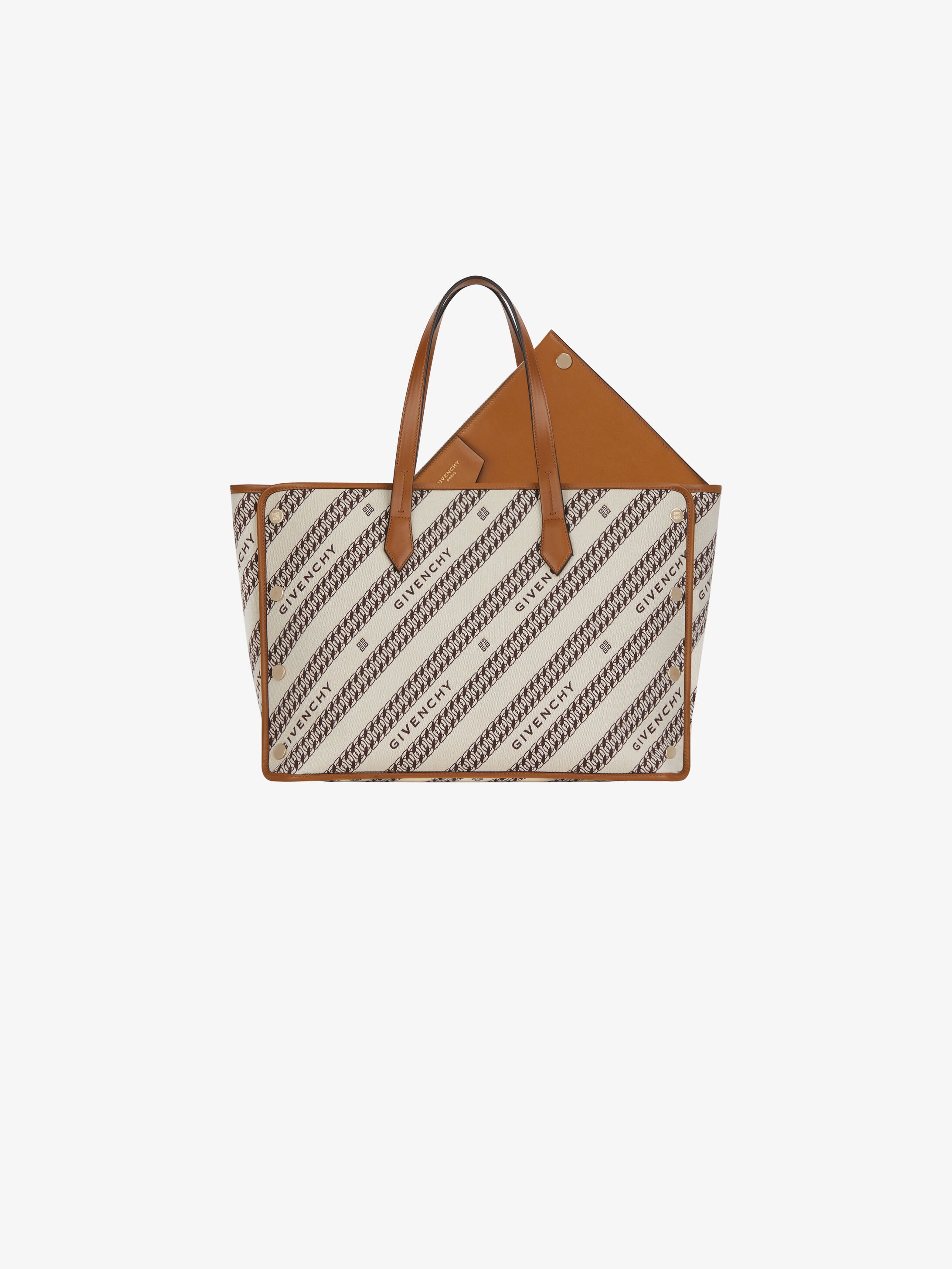 Medium BOND shopper in GIVENCHY canvas chain jacquard - 5