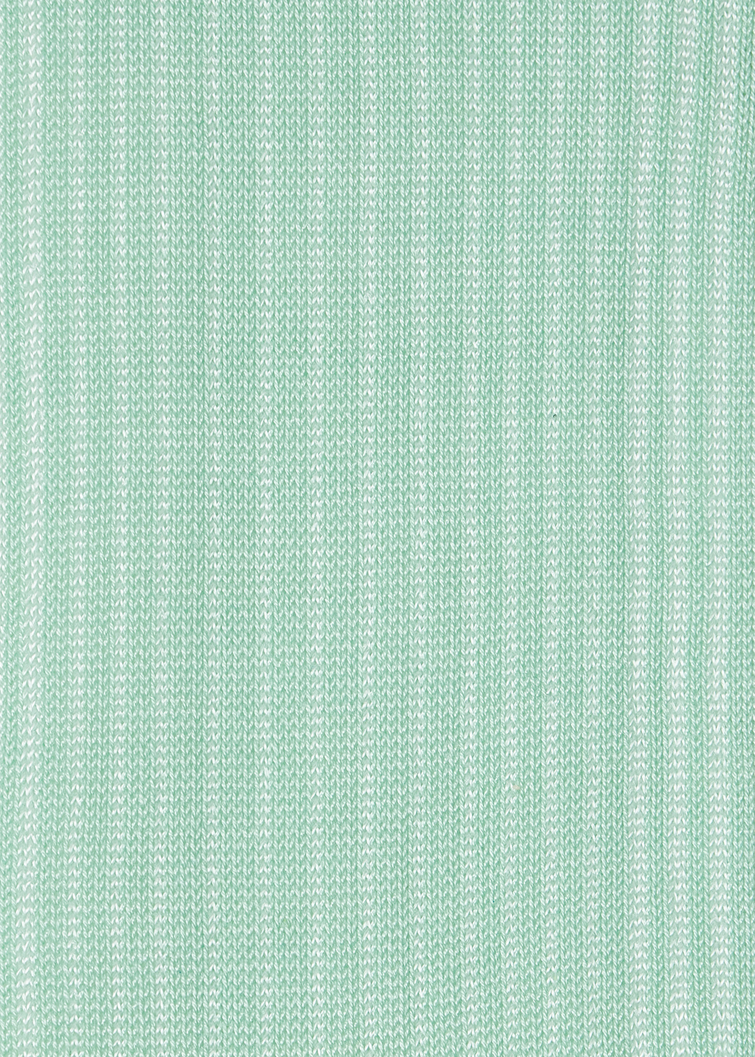 Mint Green Ribbed Cotton-Blend Socks 2
