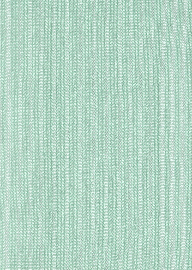 Paul Smith Mint Green Ribbed Cotton-Blend Socks outlook