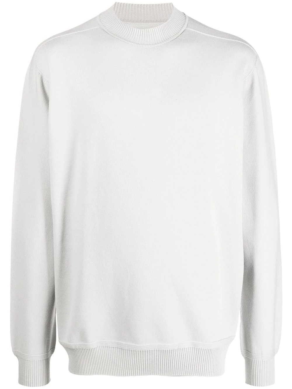 oversized crew-neck jumper - 1