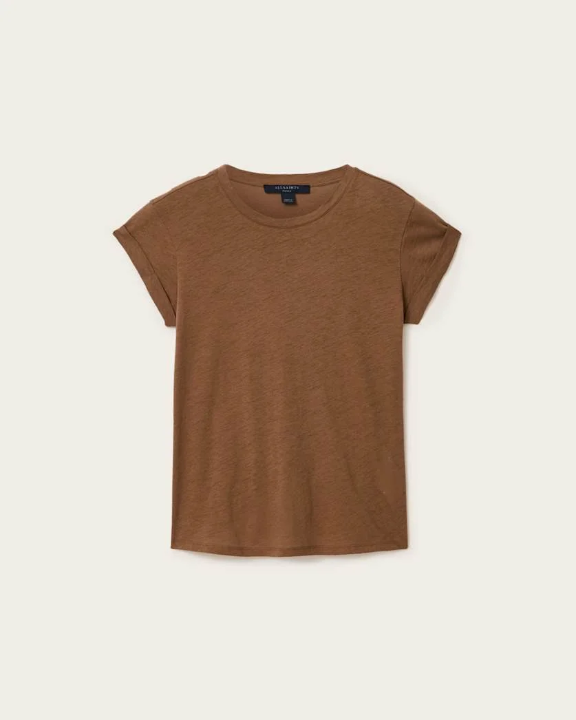 ANNA CREW NECK SHORT SLEEVE T-SHIRT - 1