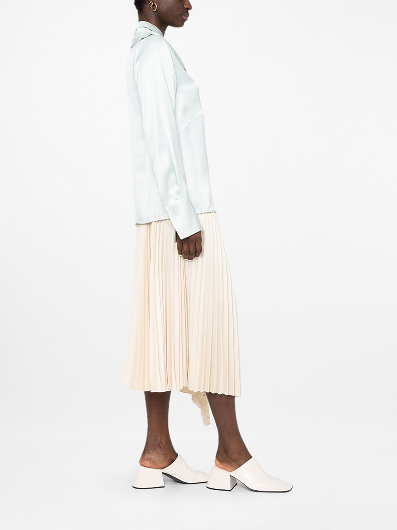 asymmetric silk blouse 3