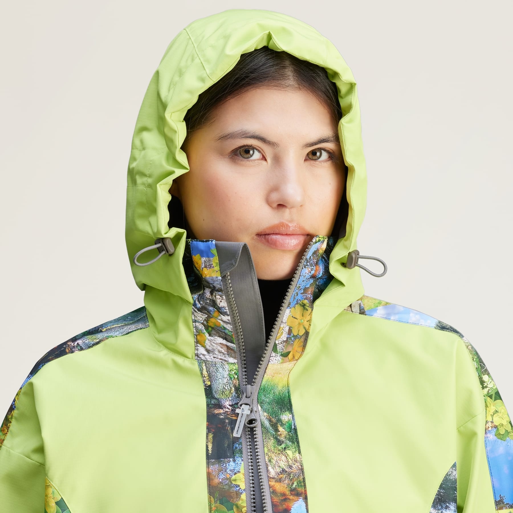 adidas by Stella McCartney TrueNature Earth Collage Backpack Jacket - 7