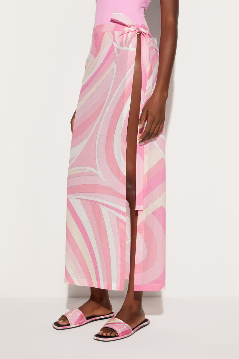PUCCI IRIDE PRINT COTTON SARONG outlook