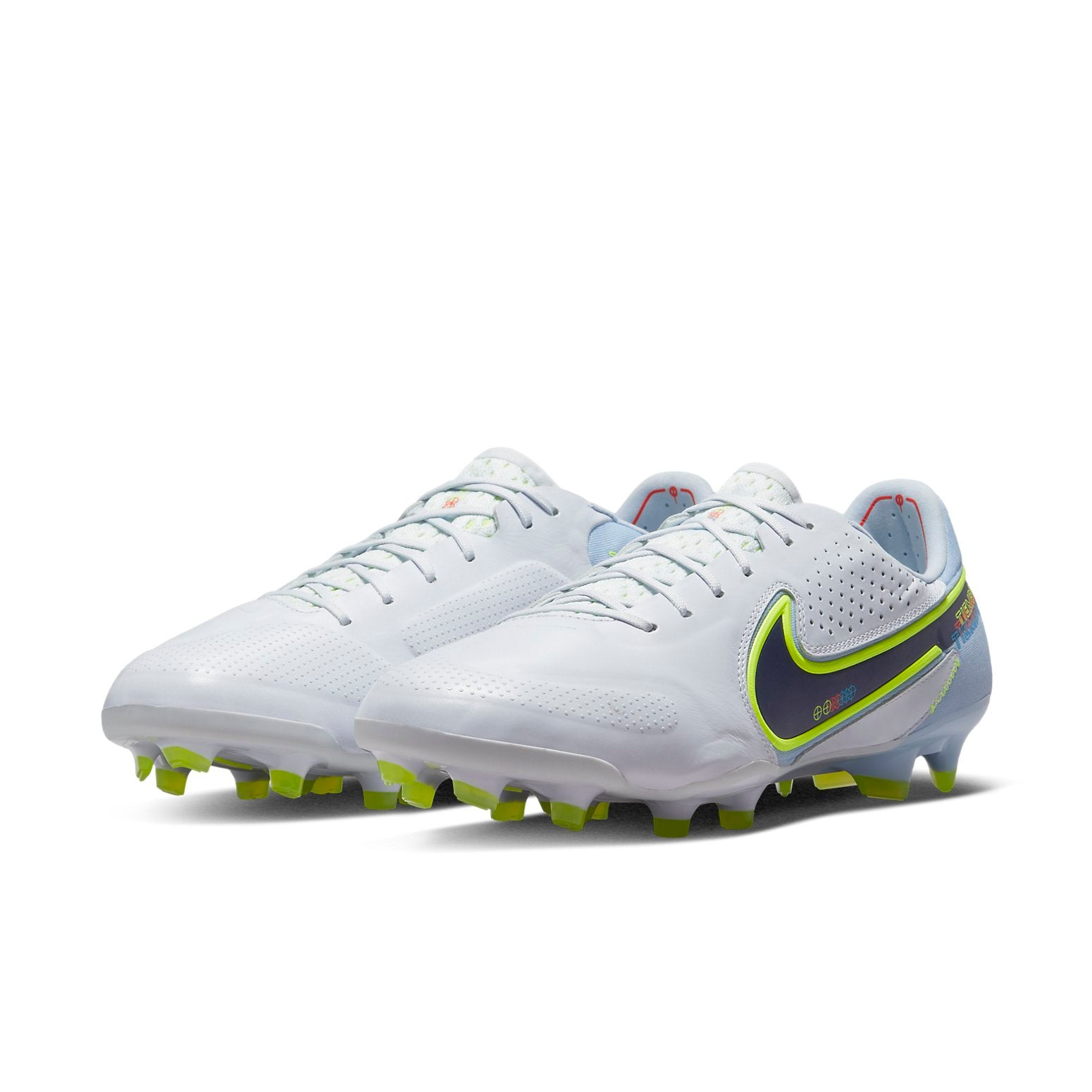Nike Tiempo Legend 9 Elite FG 'Grey Blackened Blue' CZ8482-054 - 4
