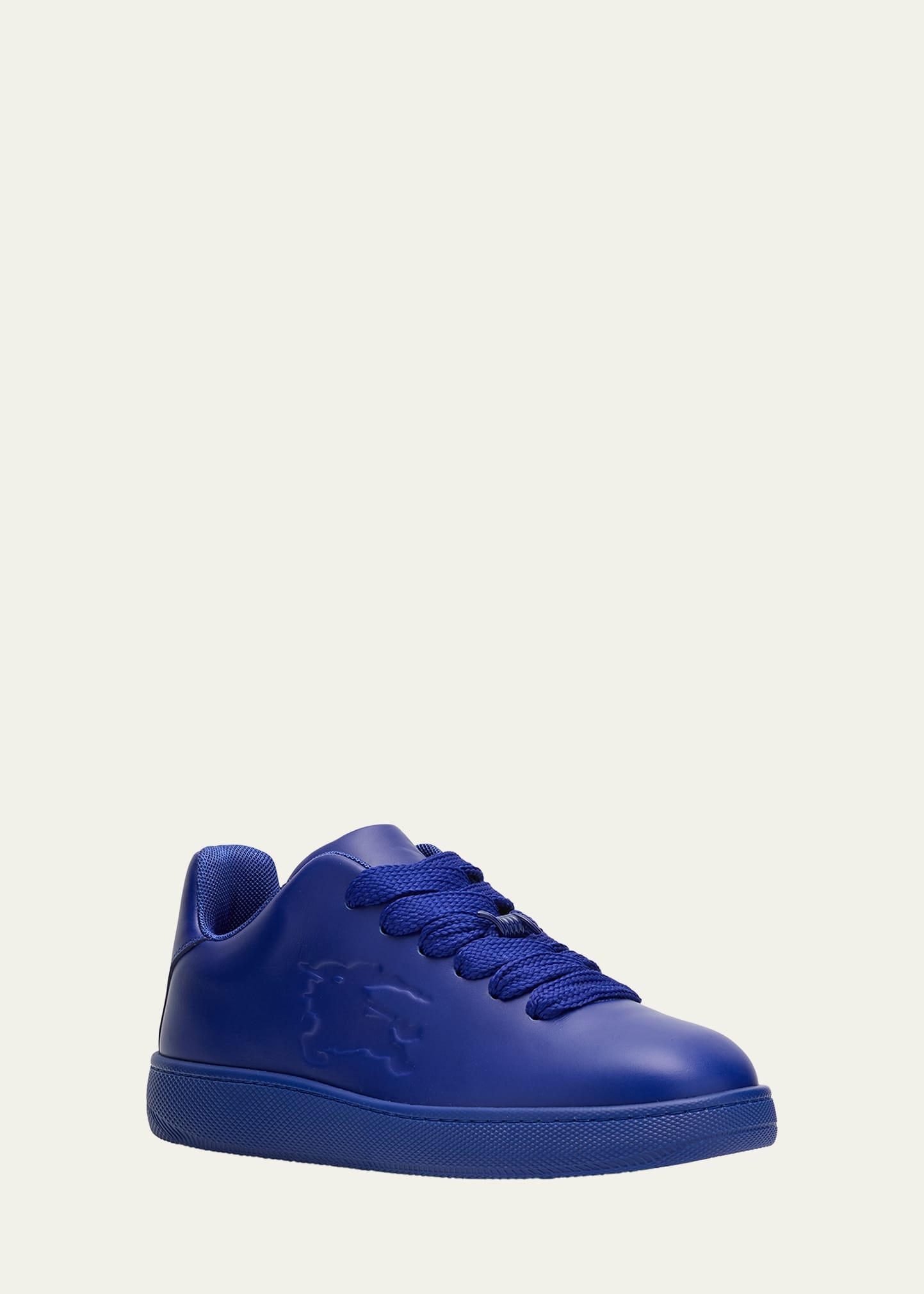 Burberry Men's Leather Box Low-Top Sneakers
