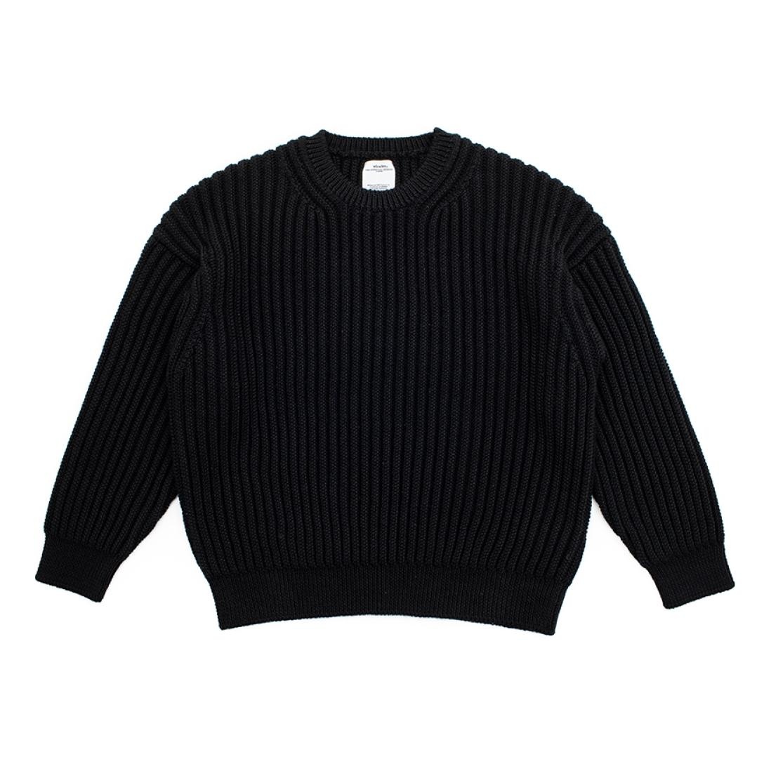 AMPLUS CREW L/S (W/L) BLACK - 1