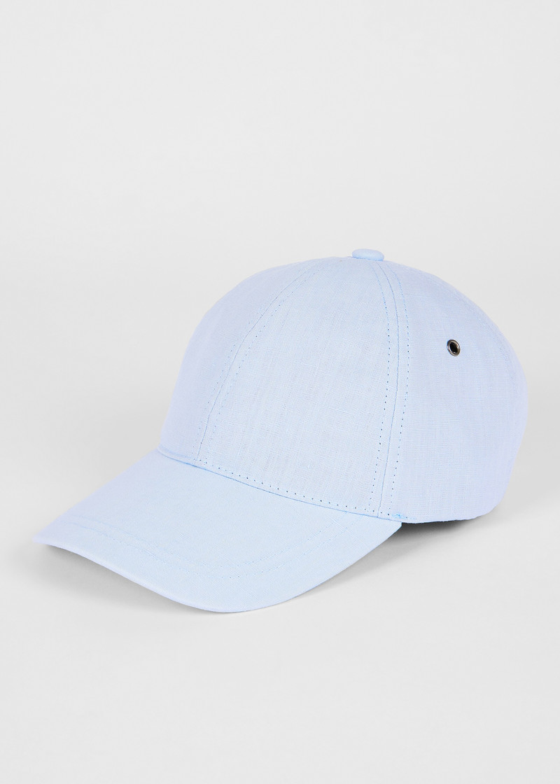 Paul Smith Light Blue Linen Cap outlook