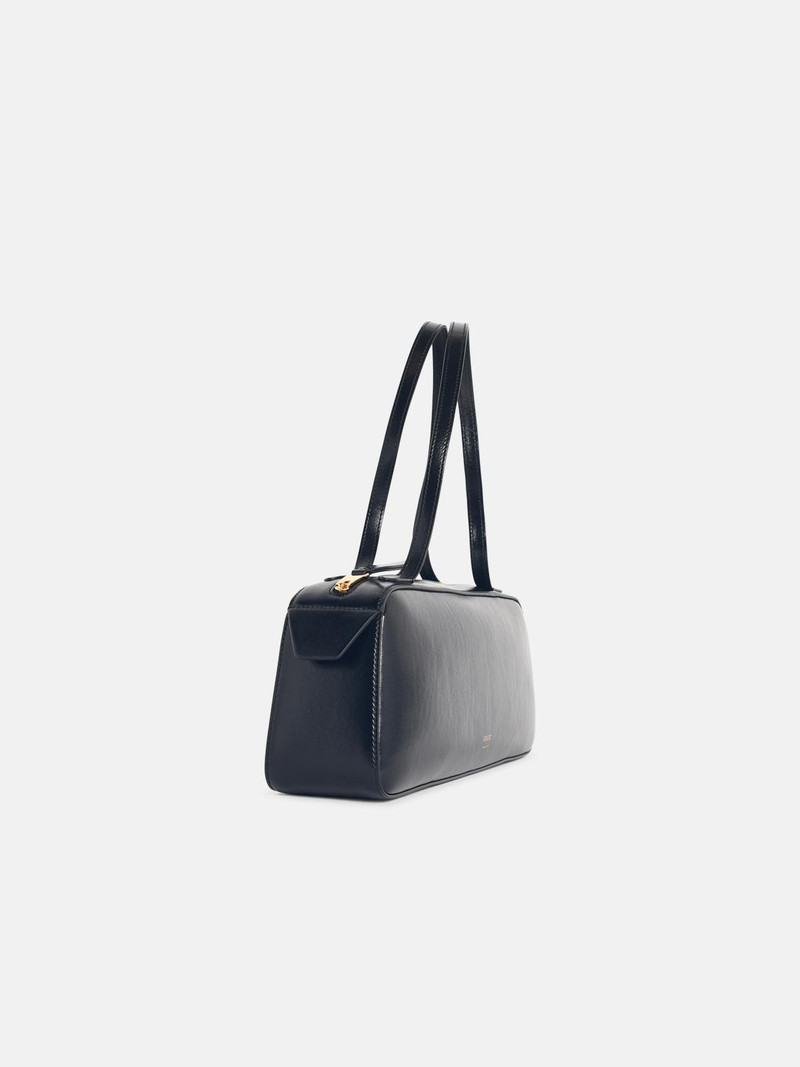 KHAITE 'SIMONA' BLACK LEATHER BAG outlook
