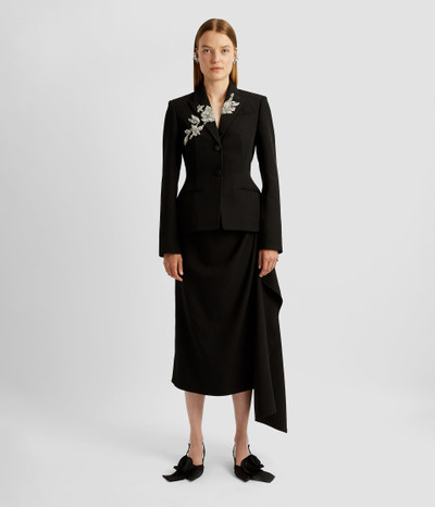 Erdem PENCIL SKIRT WITH DRAPE DETAIL outlook