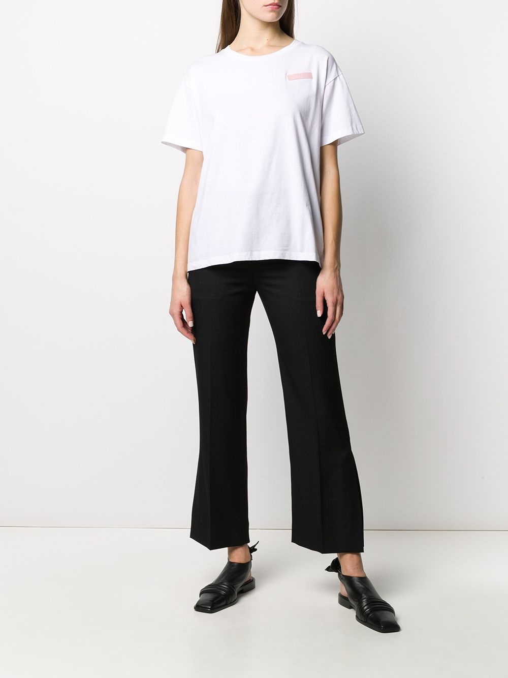 boxy logo patch T-shirt - 2