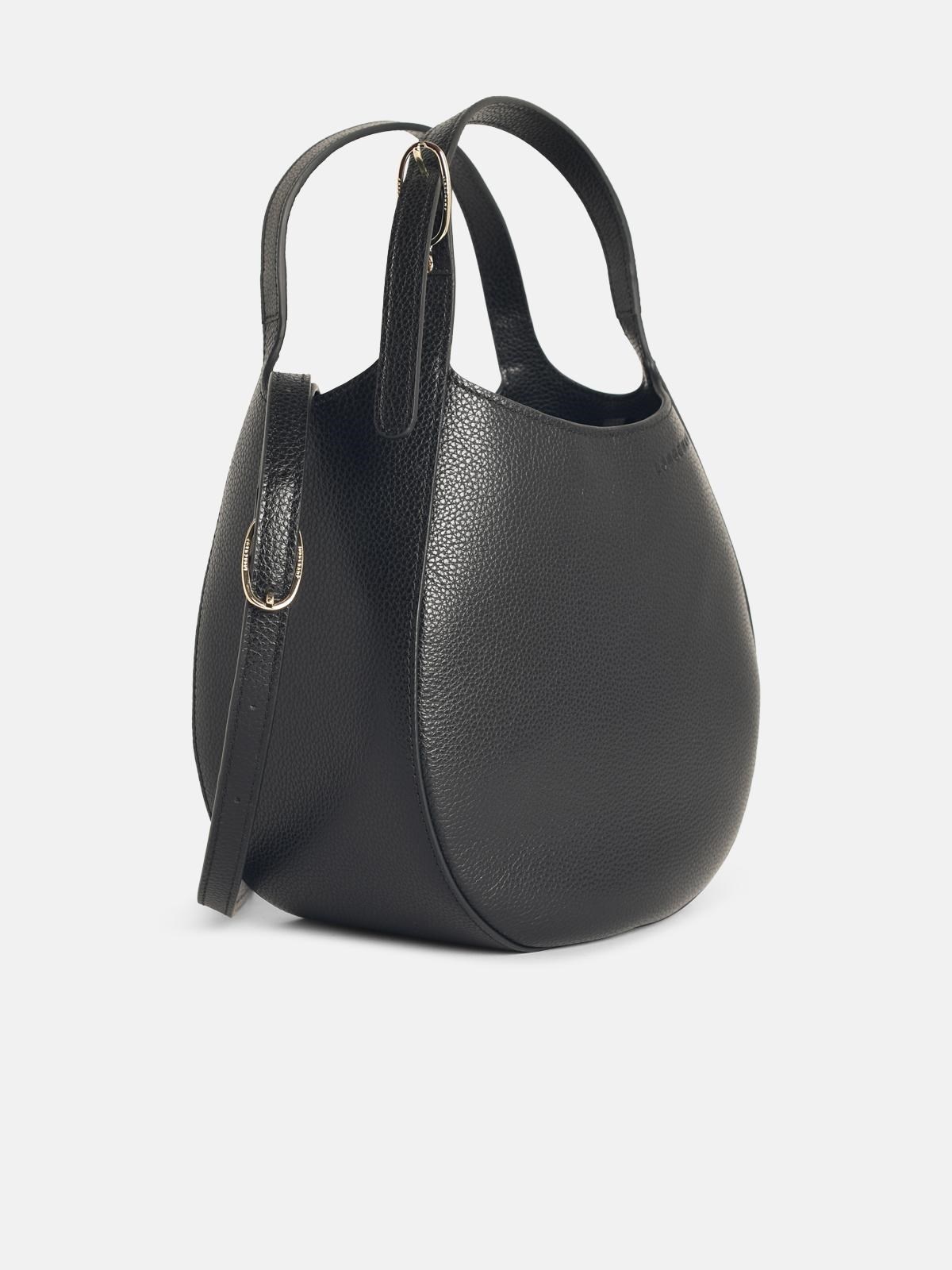 'LE FOULONNÉ' S BLACK LEATHER BAG - 2