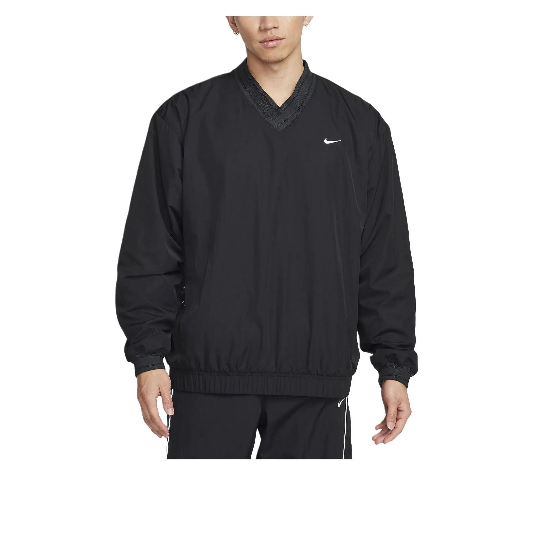 Nike Solo Swoosh Windshirt 'Black' FQ1639-010 - 1