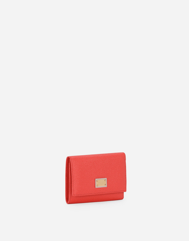 Dolce & Gabbana French flap wallet with tag outlook