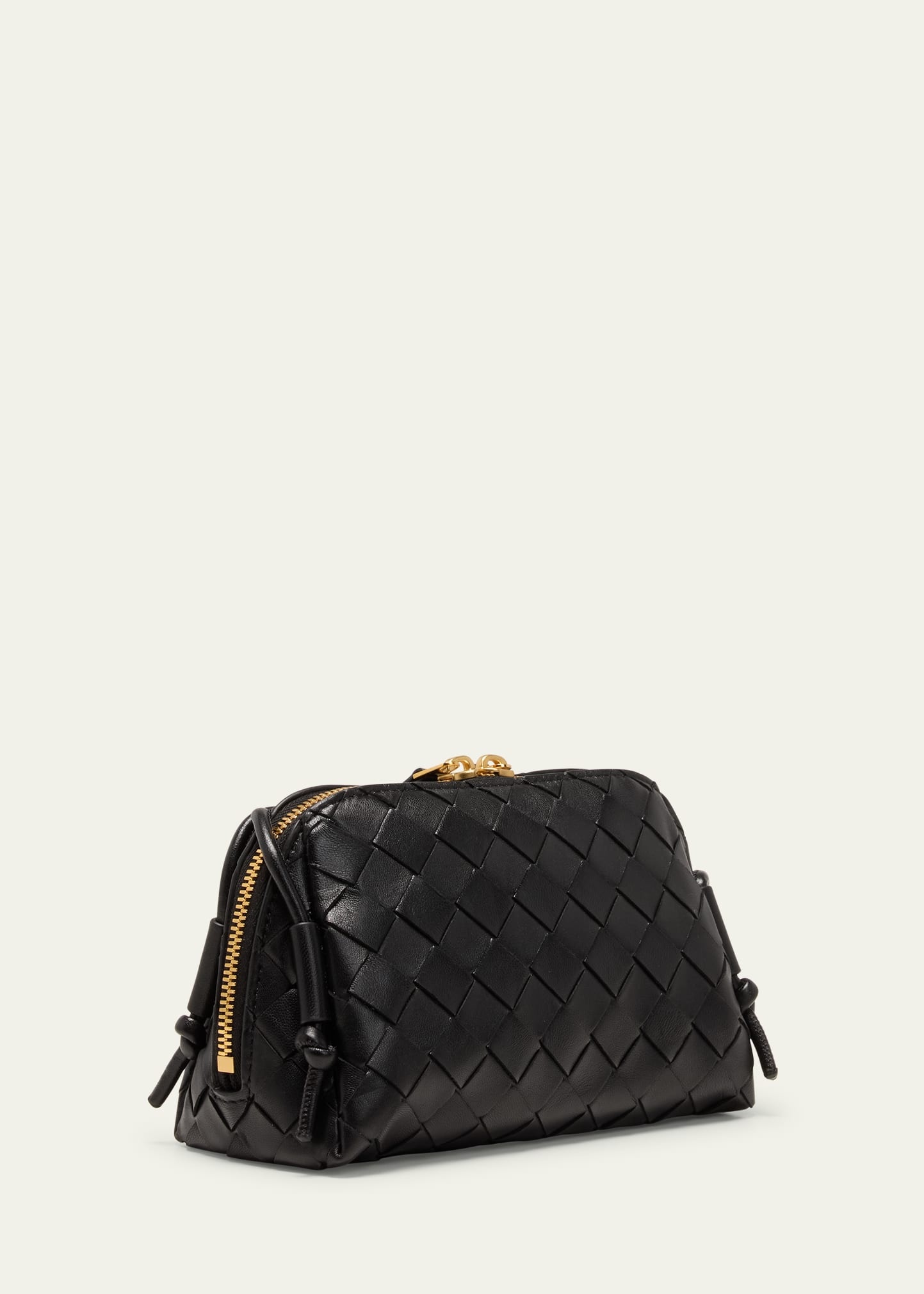 Zip Leather Pouch Shoulder Bag - 3