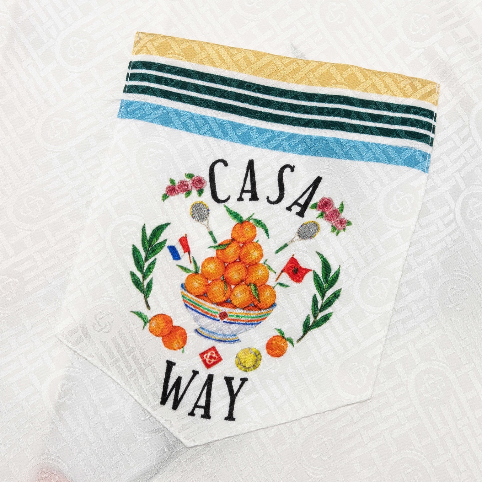 CUBAN COLLAR SHORT SLEEVE SHIRT - CASA WAY - 4