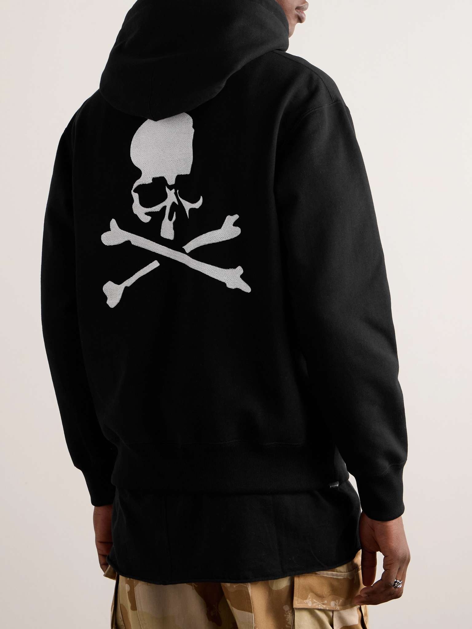 Logo-Print Cotton-Jersey Hoodie - 3