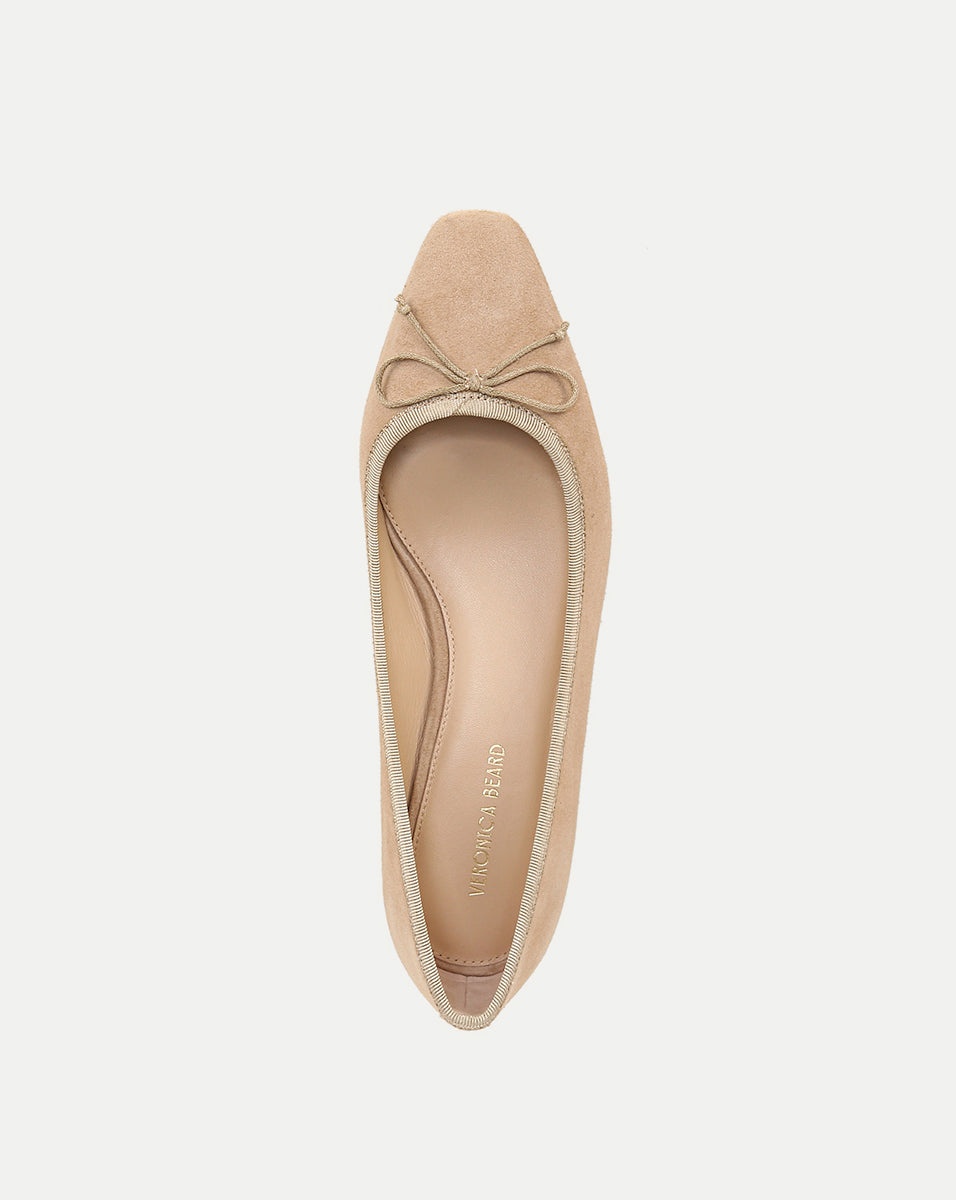 CECILE SUEDE BALLET PUMP - 3