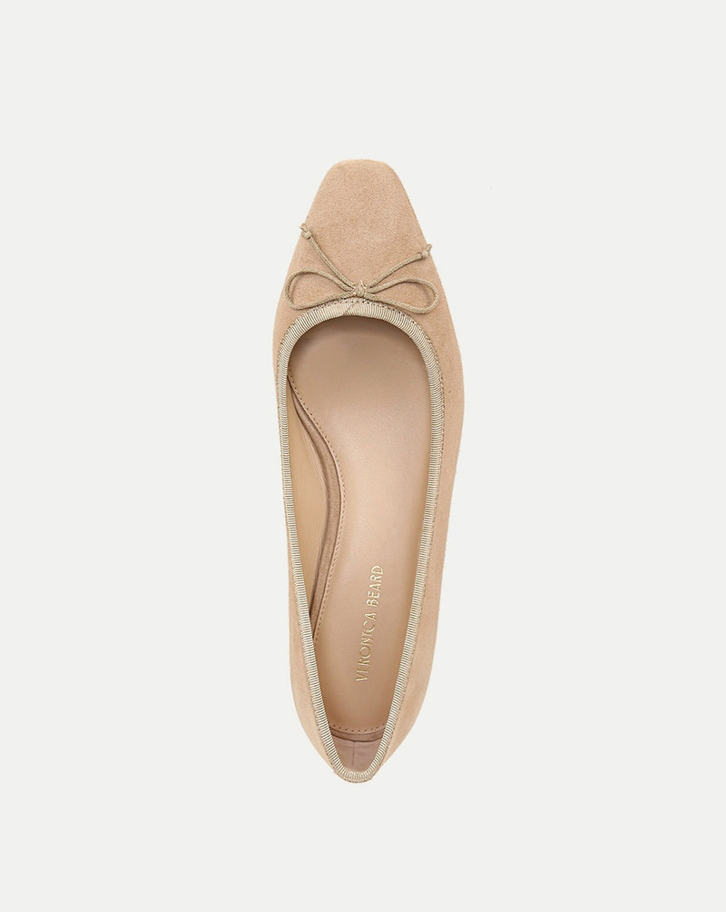 CECILE SUEDE BALLET PUMP 3