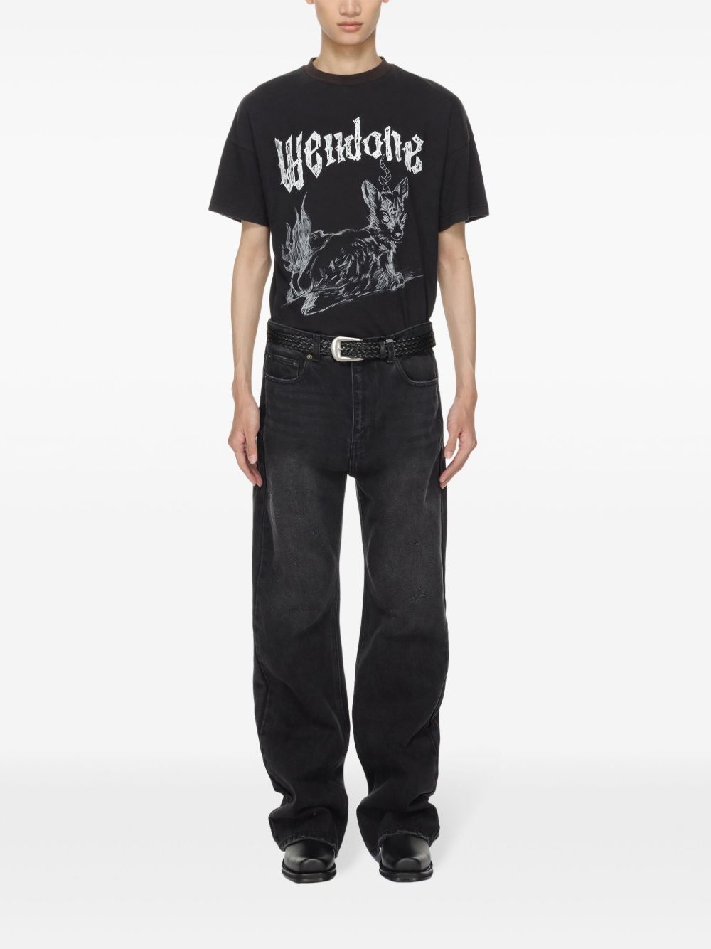classic-cut jeans - 2