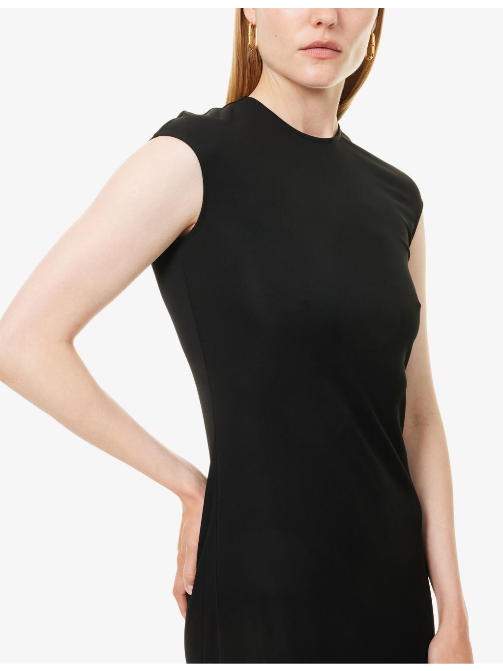 Everyday Round-Neck Jersey Maxi Dress - 5