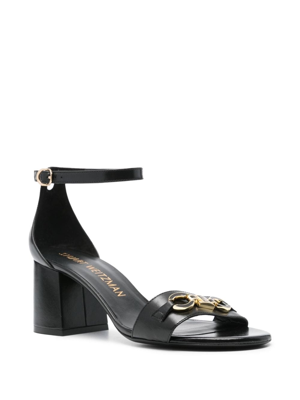 SW Signature 70mm leather sandal - 2