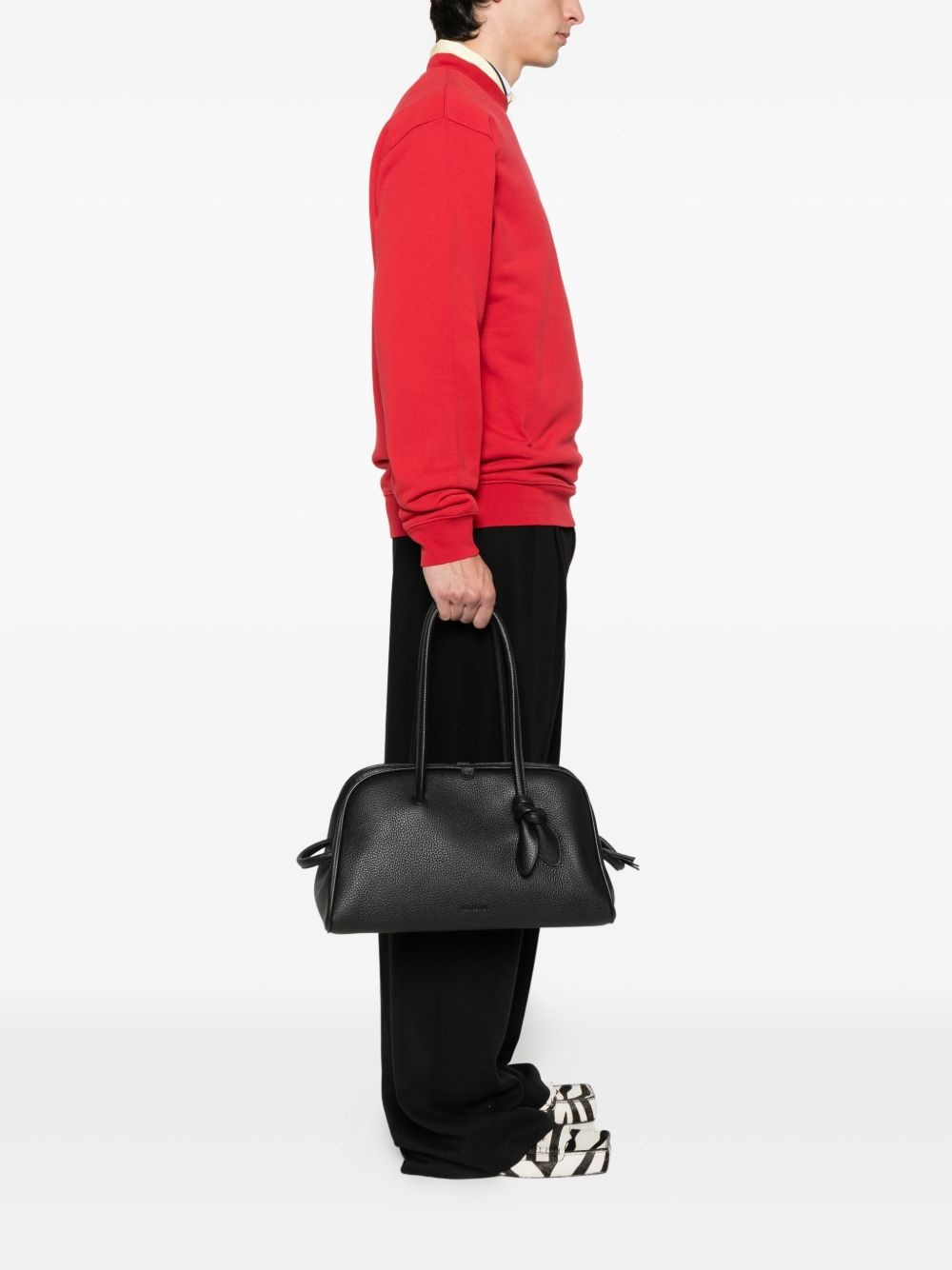 Tourism leather tote bag - 2