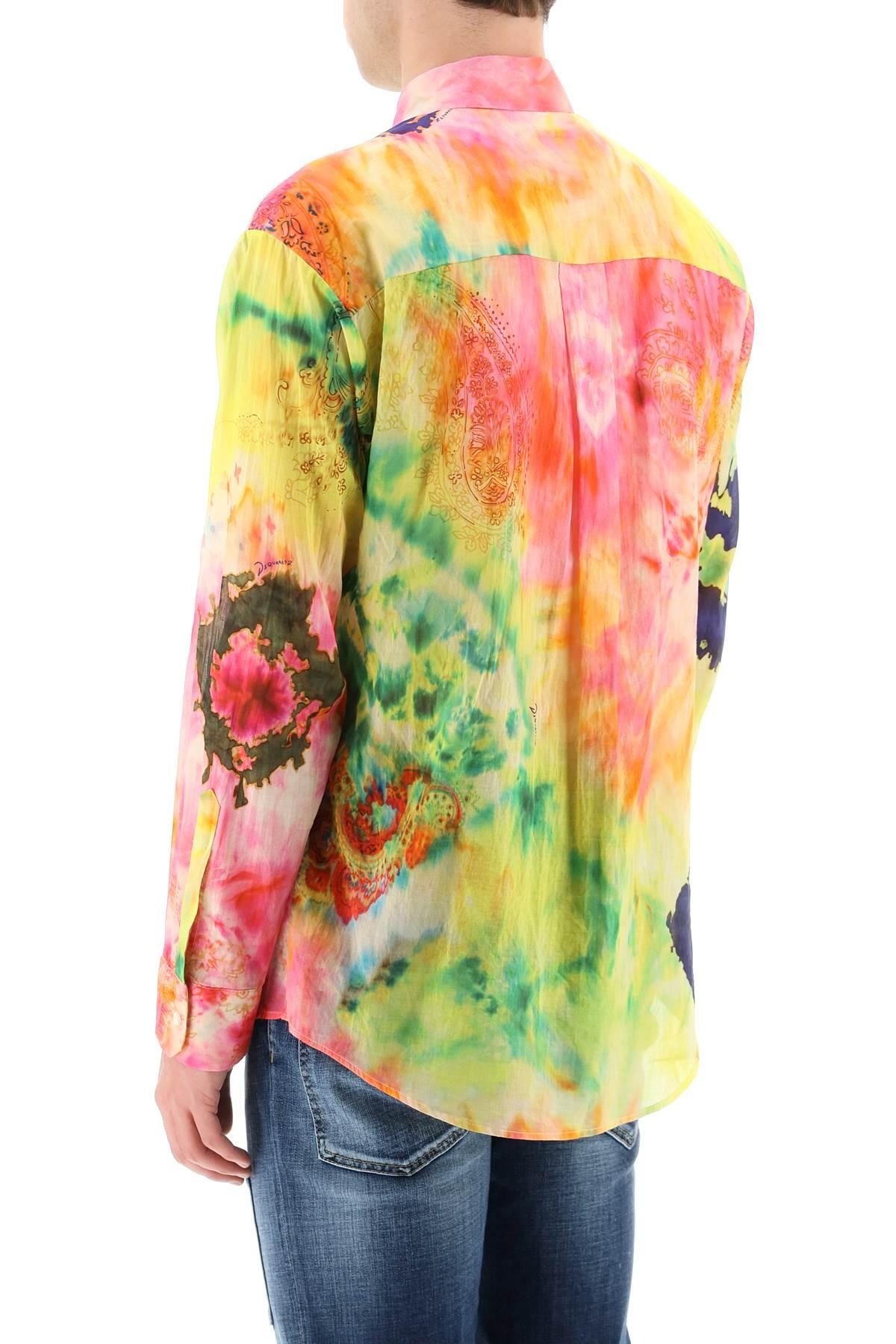 MULTICOLOR PRINT SHIRT - 4