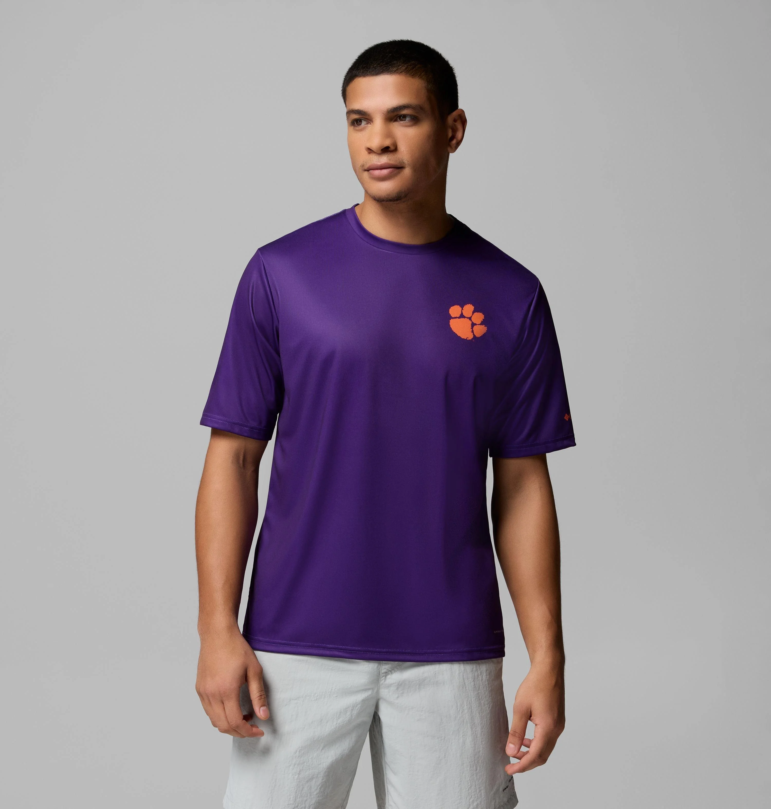 Men's Collegiate PFG Terminal Tackle Short Sleeve Shirt - Clemson - 1
