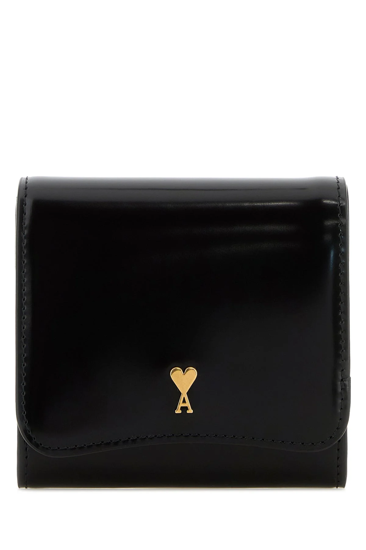 Black leather Paris Paris wallet - 1