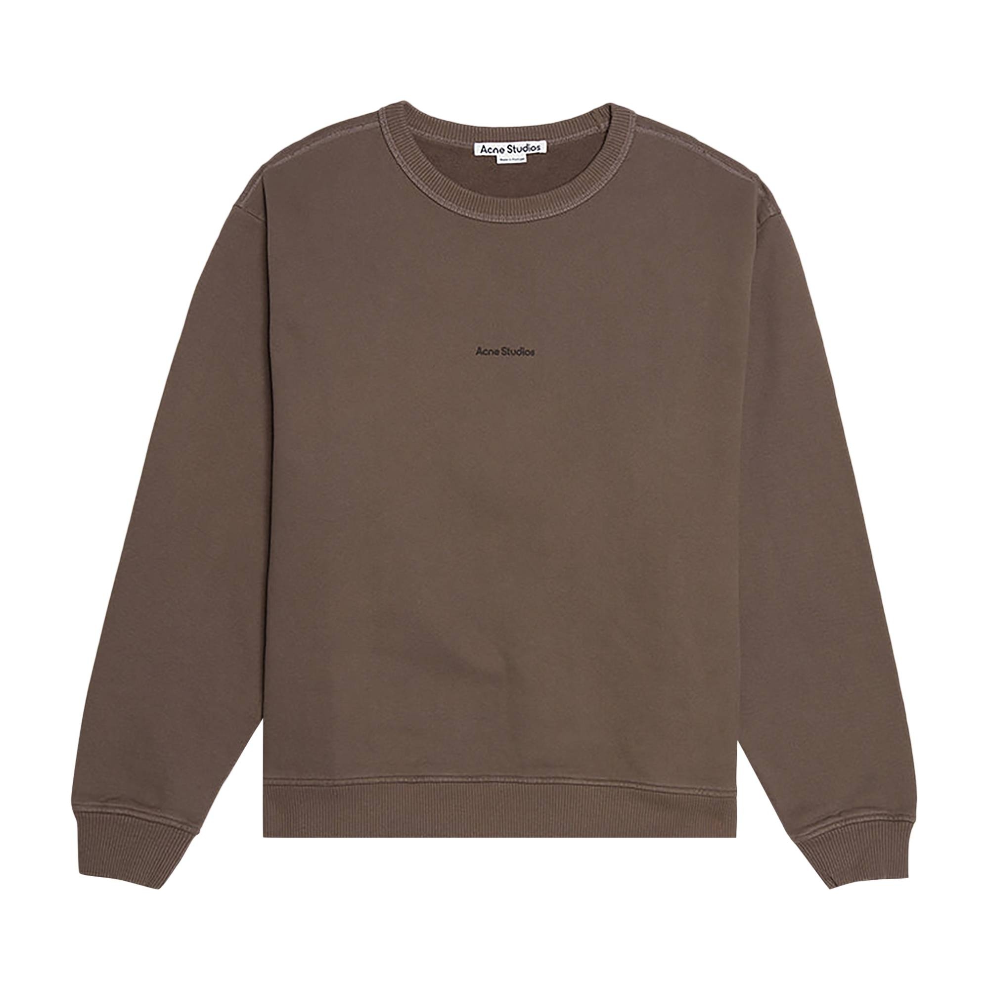 Acne Studios Stamp Logo Sweatshirt 'Stone Grey' - 1