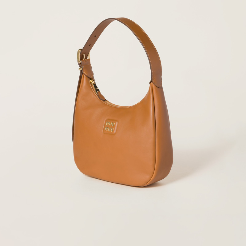 Miu Miu Leather hobo bag outlook
