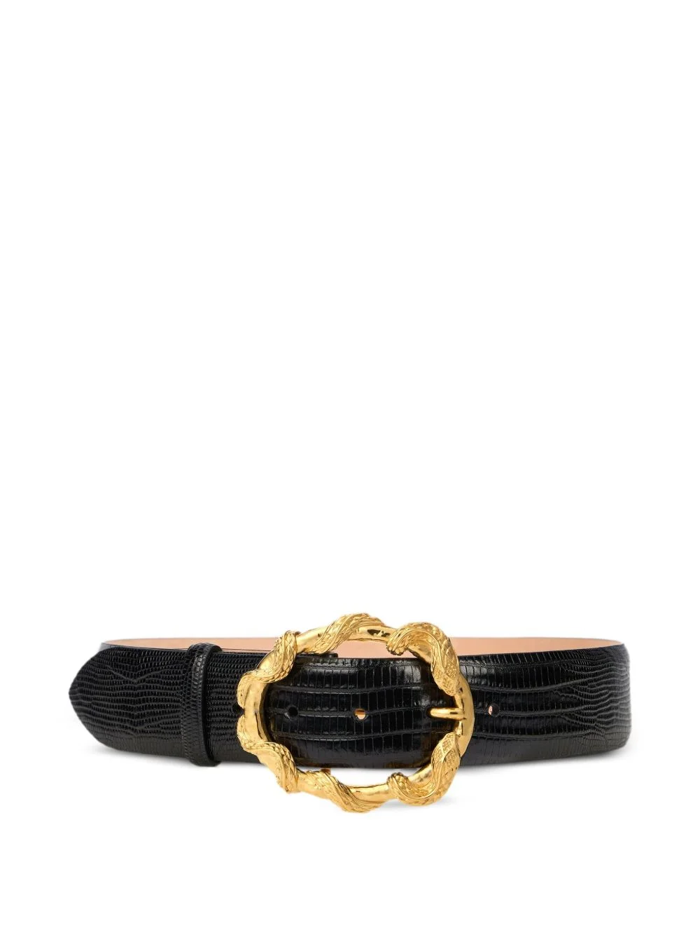snake-buckle belt - 1